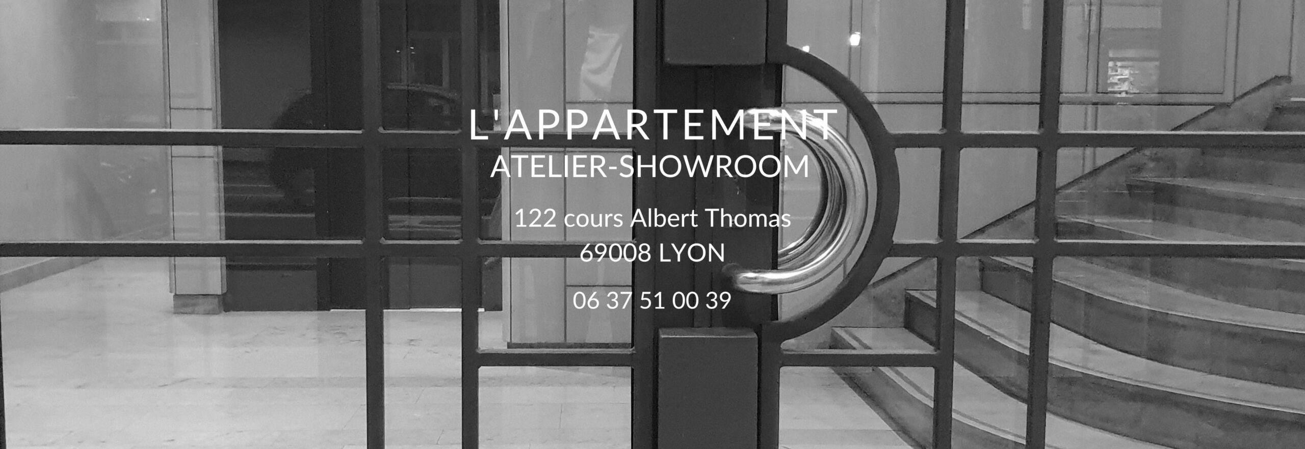 Appartement showroom atelier de Laurence Glorieux à Monplaisir Lumière.